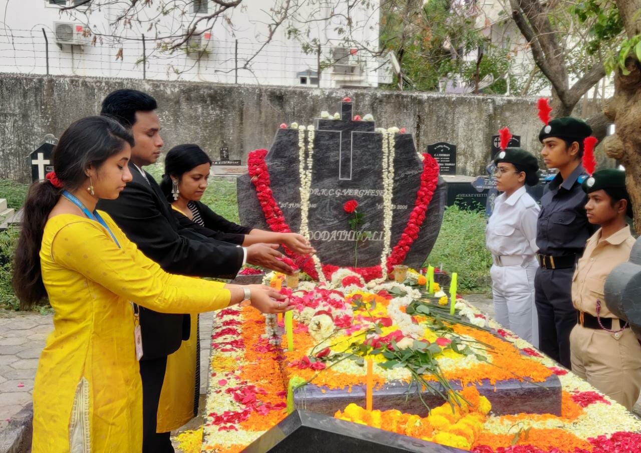 KCG Verghese founders Memorial Day